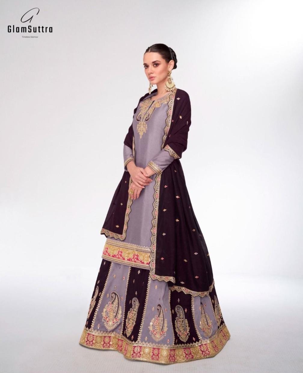 Lehnga With Dupatta Wedding Party Wear