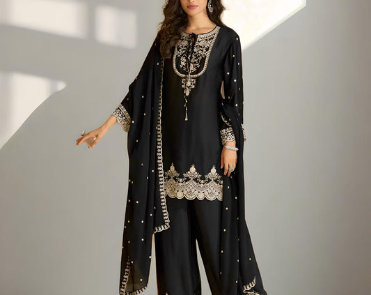 3-teiliger Pakistanischer Hochzeitsanzug im Set